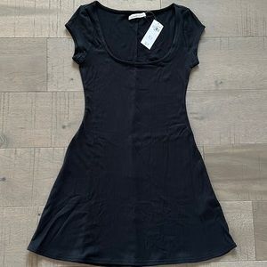 Abercrombie & Fitch black mini dress